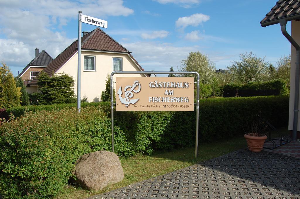 Gaestehaus Am Fischerweg Lauterbach  Zewnętrze zdjęcie